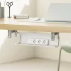 Maclean under-desk cable/extension organizer, max. load 5kg, white, MC-106 W