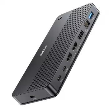 Docking Station UNITEK D1104A01 USB4 Wired 100W Power Delivery