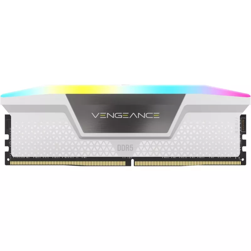 CORSAIR Vengeance RGB DDR5 Kit 64 GB 2 x 32 GB DIMM 288-PIN 6400 MHz PC5-51200 CL32 1.4 V white (CMH