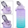 Extralink Motivational Bottle, Water Bottle, 2000ml, Purple-Blue, BUT-992
