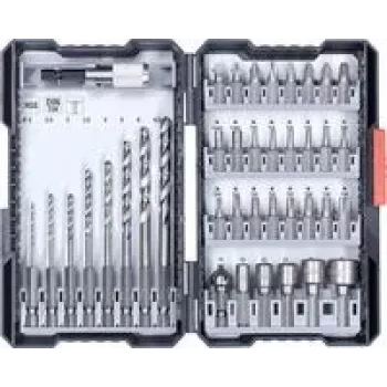 Drill and Bit Set KWB 108910 — 10-piece drill and driver bit set