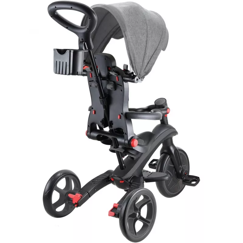 Explorer Trike Foldable 4 in 1, Kinderfahrzeug Grey