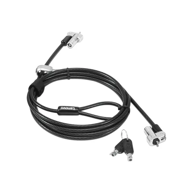 Lenovo 4XE1B81916 cable lock Black 1.8 m