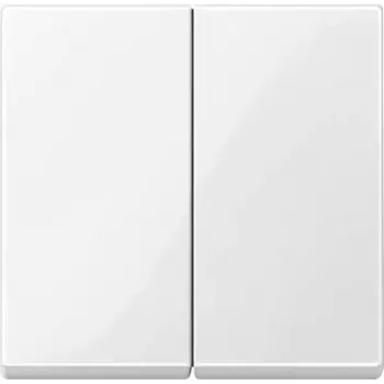 Light switch Merten 432519 — thermoplastic white, button control, single gang