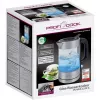 ProfiCook PC-WKS 1229 G electric kettle 1 L 1600 W Stainless steel, Transparent
