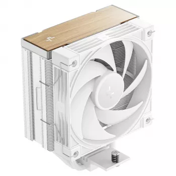 Air cooler DeepCool AK400 G2 WH, 120 mm fan, max air pressure 3.33 mmH2O, 92×132×156 mm, white
