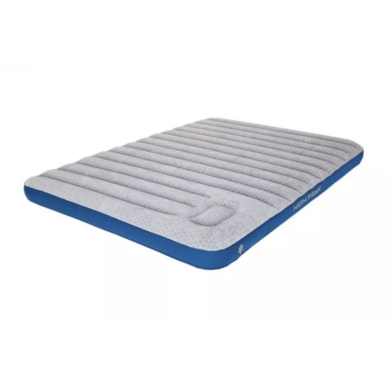 High Peak 40045 air mattress Double mattress Blue, Light grey