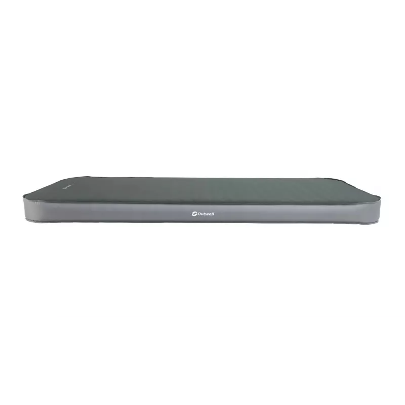 Single mattress Outwell Dreamboat Single — polyester, 810×2070×120 mm, green/grey