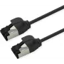 ROLINE U/FTP Patch Cable Cat.8.1 LSOH slim black 1.5m (21.15.3264)