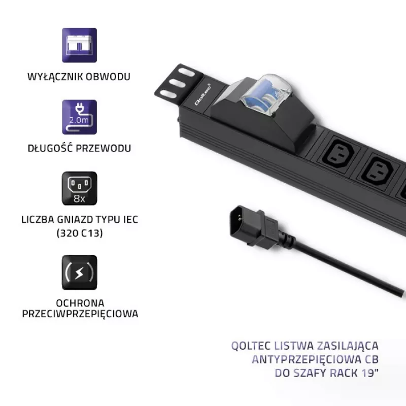 Qoltec 53999 uninterruptible power supply (UPS)