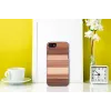 Phone case man and wood for iPhone 7/8 — sabbia black