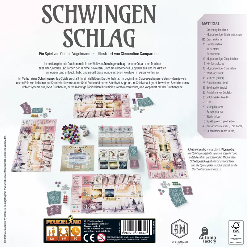 Schwingenschlag, Board Game