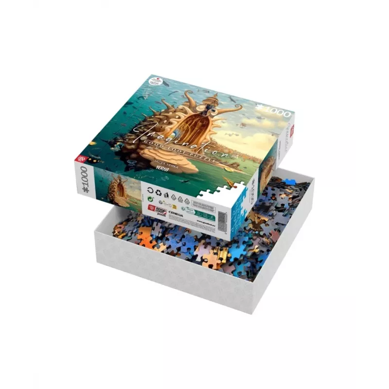 Jigsaw puzzle Good Loot Cenega Imagination 1000 pcs, width 680 mm, Art