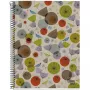 MIQUELRIUS College Notebook Eco Design 4 ruled DIN A4 inner margin (A295999)