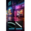 LED strip light Vention PAEWH 2 m, USB-powered 5V, RGB with IR remote, double-sided tape mounting