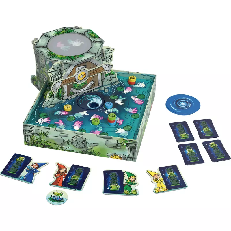 Drei Magier: Der mysterious Brunnen, Board Game