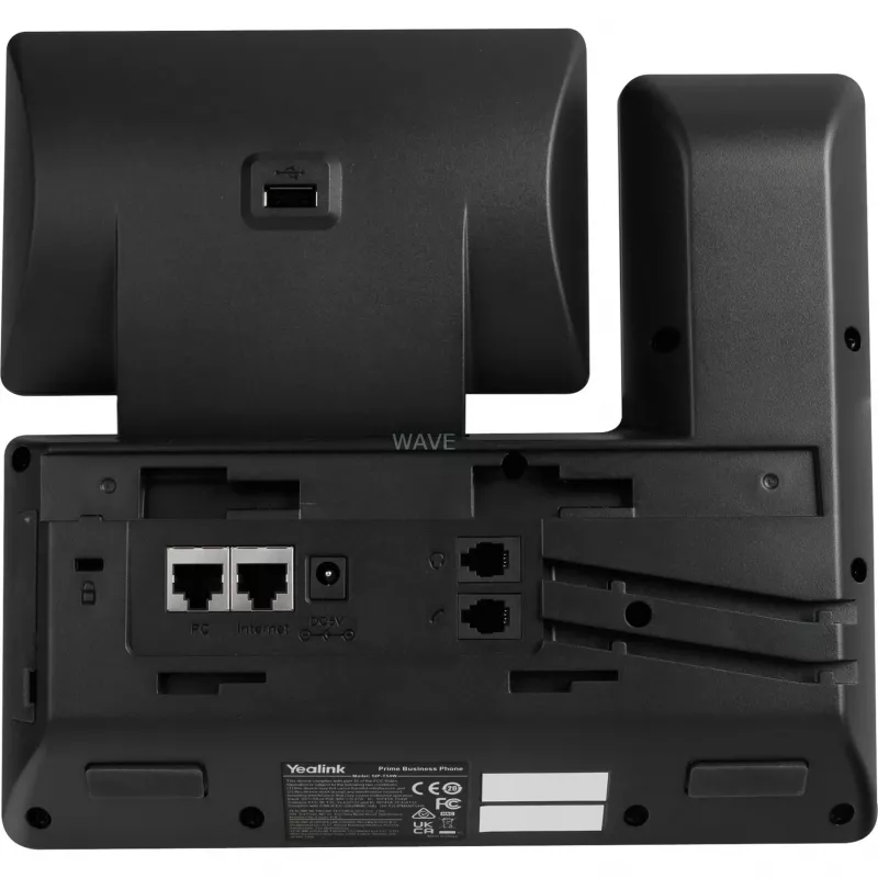 IP Phone Yealink SIP-T54W Black 10 Lines LCD Wi-Fi