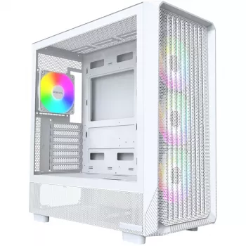 PC Case Montech X5 Midi Tower White ATX 3x140mm Fans