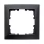Wall plate/switch cover Berker 10119949 — Anthracite thermoplastic, screwless, 80.5×80.5 mm
