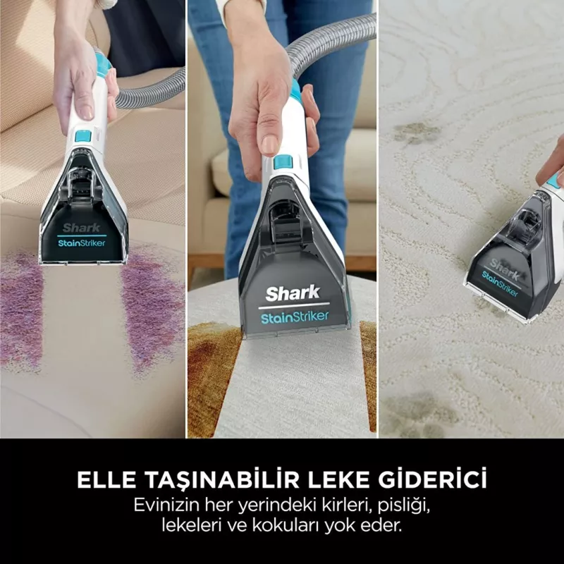 Sharkclean PX200EUT carpet cleaning machine Handheld Deep/interim White