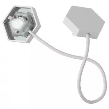 Lighting connector Nanoleaf Flex — white, 0.24 m cable, pack of 3