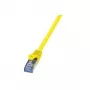 Networking Cable LogiLink 1.5m Cat.6A RJ-45 S/FTP Yellow