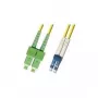 Microconnect FIB841010 InfiniBand/fibre optic cable 10 m SC LC Yellow