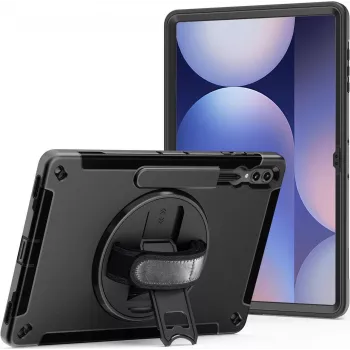 Kickstand Handstrap Case JT Berlin for Samsung Galaxy Tab S10 Ultra / S9 Ultra — black