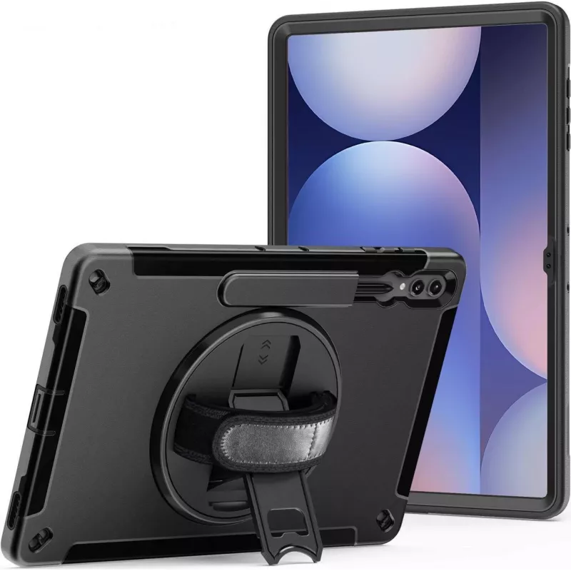 Kickstand Handstrap Case JT Berlin for Samsung Galaxy Tab S10 Ultra / S9 Ultra — black