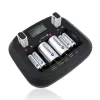 Battery charger everActive NC-900U Universal DC — charges AA, AAA, C, D, 9V, up to 6 cells, black