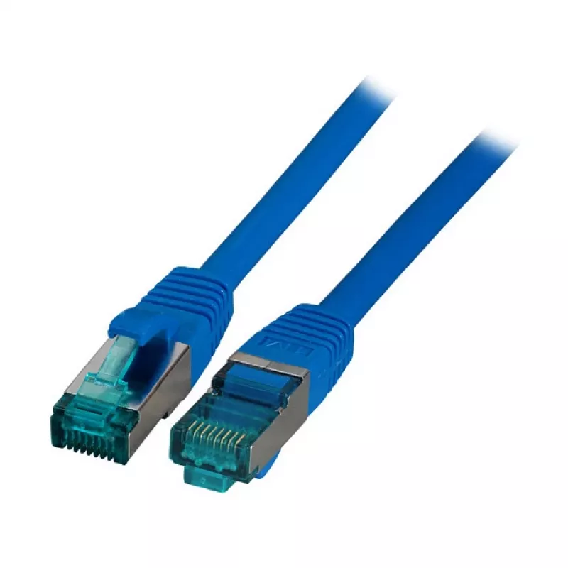 EFB-Elektronik RJ45 Patch Cable Cat.6A S/FTP LSZH Blue 5m Manufacturer: EFB Elektronik (MK6001.5BL)