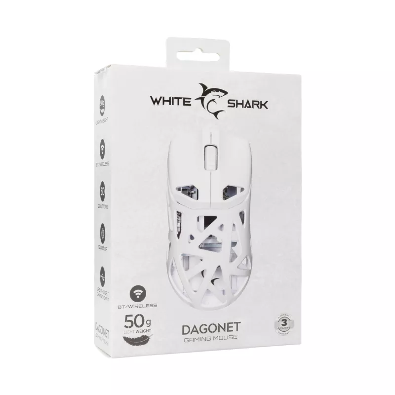 Mouse White Shark GM-5019 Dagonet Wireless