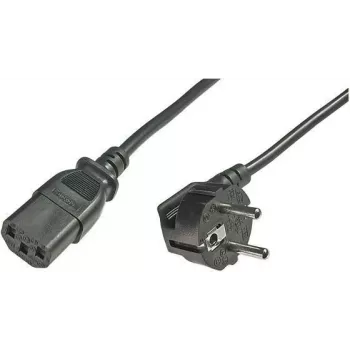 Power cable LOGON TC005NC C13 to CEE7/5, 0.5 m, detachable mains lead