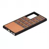 Smartphone case man and wood Galaxy Note 20 Ultra brown check black