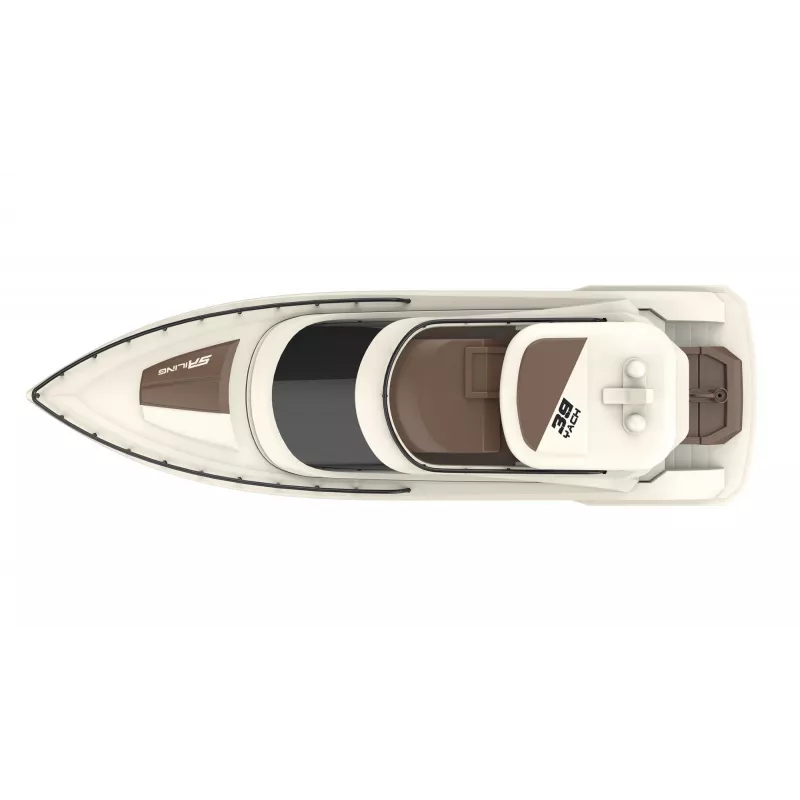 Boat Amewi Rising Sun Cruise Yacht 380mm Electric engine 800mAh
