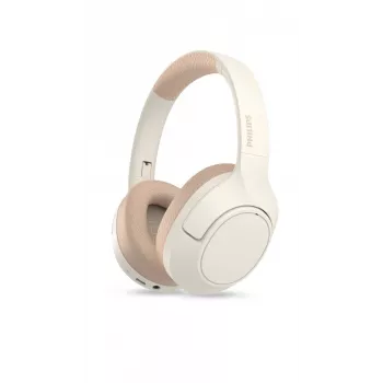 Over-ear noise-cancelling headphones Philips TAH7508WT, white