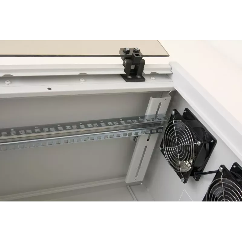 Wall mounted rack Triton RUA-12-AS6-CAX-A1 12U White