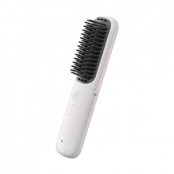 Xiaomi cordless hair straightener brush MJZFS01LF, white/black