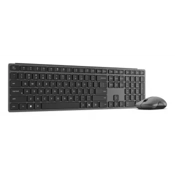 Wireless keyboard and mouse set Lenovo 700 Modern Multi-Device — US English layout, Bluetooth, Luna Grey