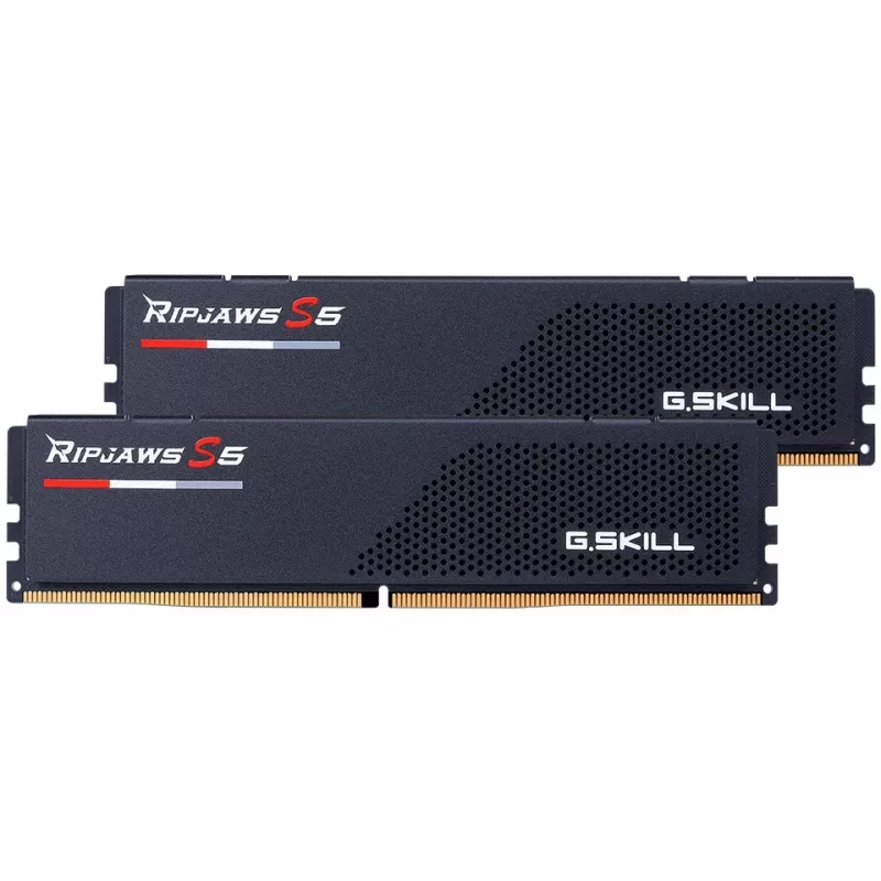 DIMM 32 GB DDR5-6000, Arbeitsspeicher schwarz, F5-6000J2836G16GX2-RS5K, Ripjaws S5, INTEL XMP