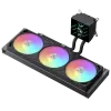 Gamemax CPU Liquid Cooler | GLACIER 360 LCD BK | Intel, AMD