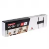 MACLEAN BRACKETS MC-862 Original Extra Sturdy Adjustable Easy Installation TV Bracket 26-55 40kg Universal Black max Vesa 400x400