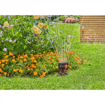 Circular water sprinkler Gardena 8272-20 Plastic Black