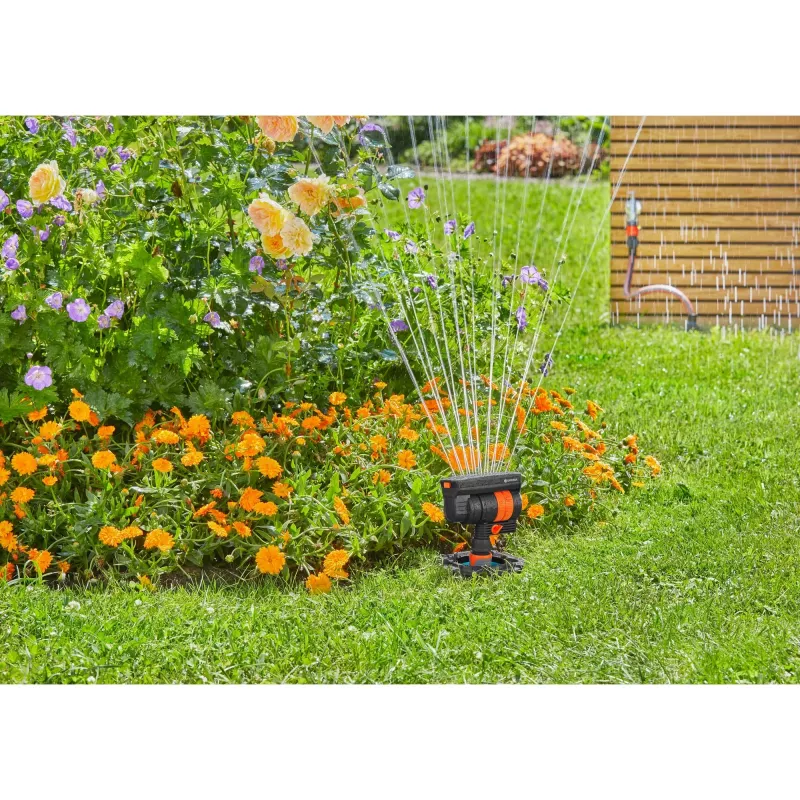 Circular water sprinkler Gardena 8272-20 Plastic Black