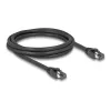 DeLOCK RJ45 Network Cable Cat.8.1 S/FTP 2m 40Gbps Black