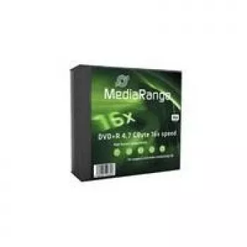 MediaRange - 5 x DVD+R - 4,7GB (120 Min.) 16x - Slim Jewel Case (MR419)