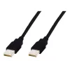 Assmann USB connection cable. type A M/M. 3.0m. USB 2.0 compatible. UL. bl (AK-300100-030-S)