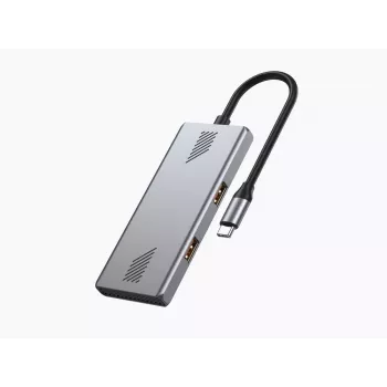 USB hub Gembird 4-port USB 3.2 Gen 2 Type-C hub with 4x Type-A and Type-C ports