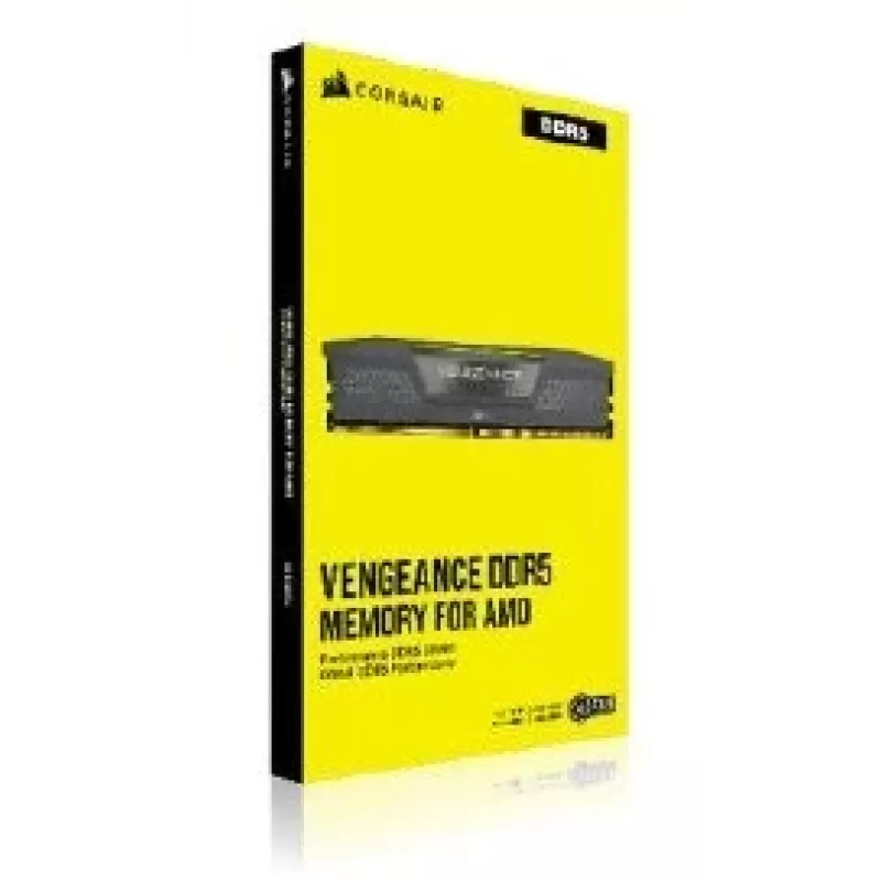 Desktop DDR5 memory CORSAIR Vengeance 16GB (2x8GB) 6000 MT/s CL36 with Intel XMP and AMD EXPO support