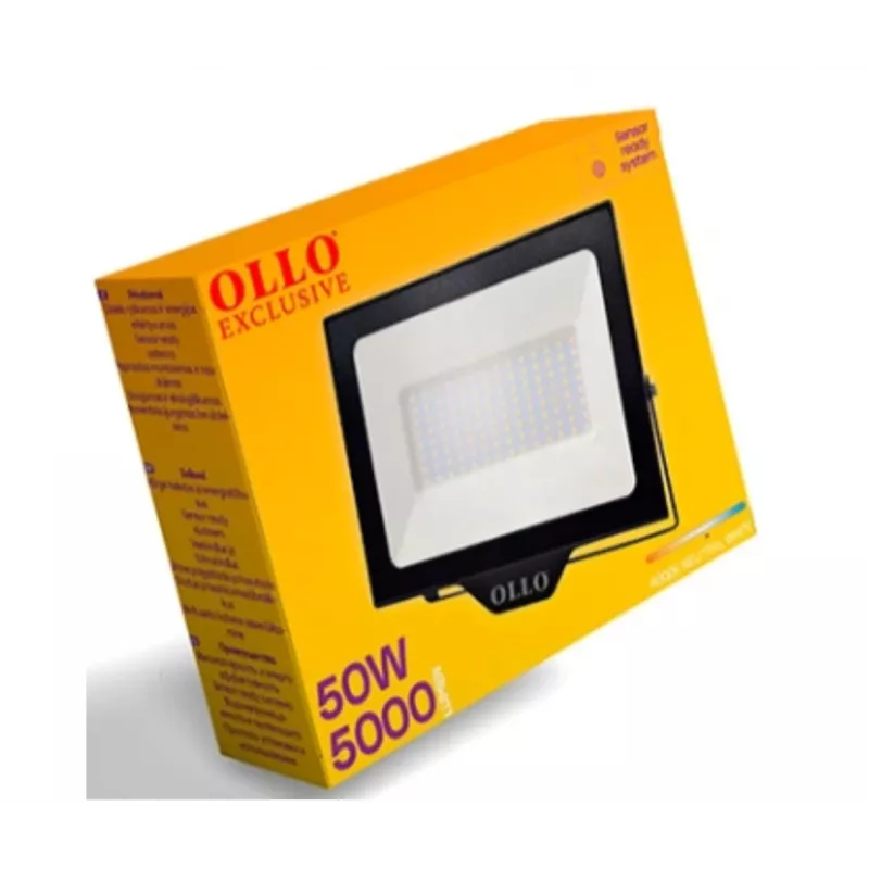 Lamp | OLLO | Power consumption 50 Watts | Luminous flux 5000 Lumen | 4000 K | AC220-240V | Beam angle 110 degrees | VS121C-50W-40K